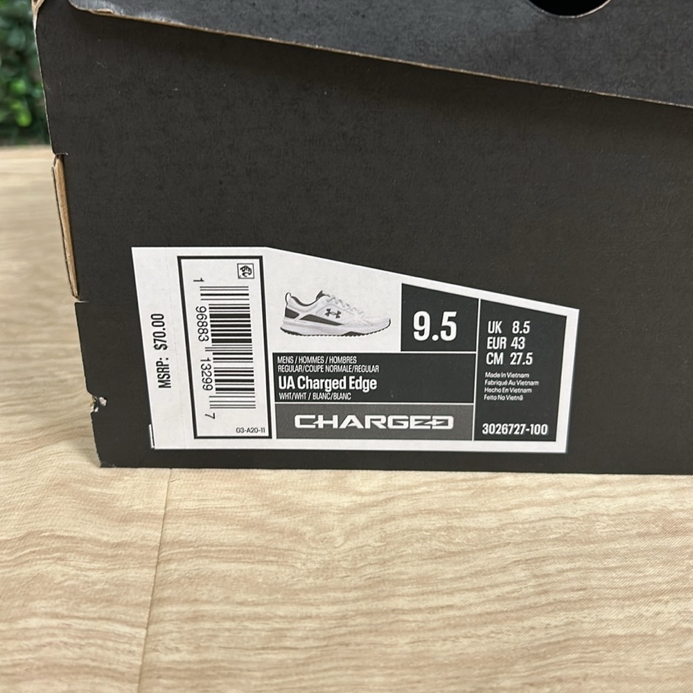 Under Armour Charged Edge Mens Shoes - Picture 6 of 6